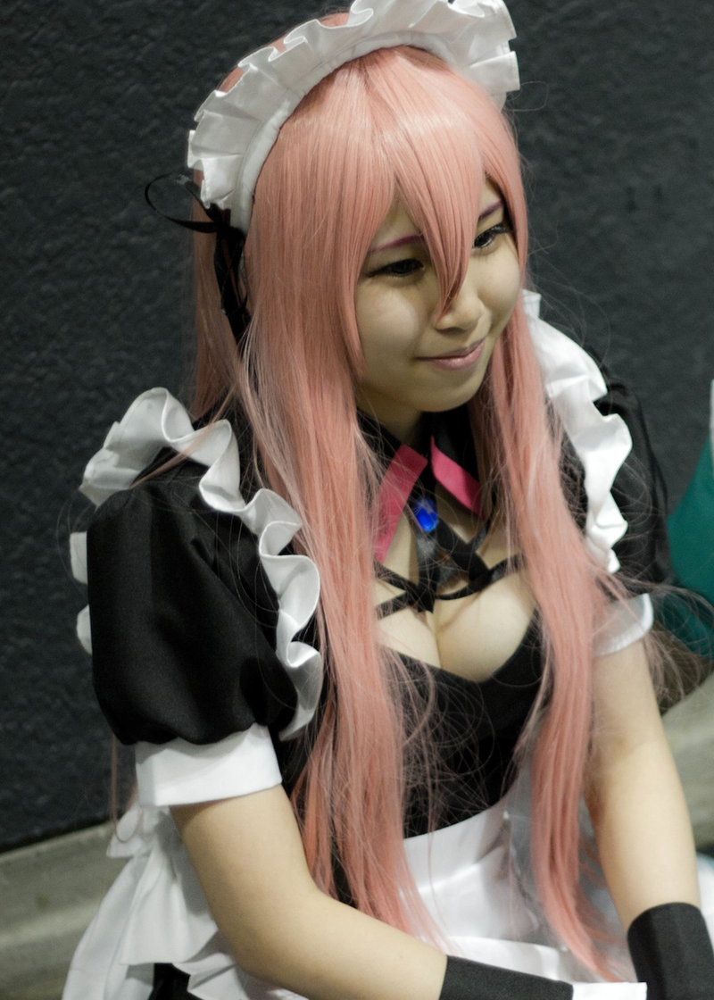 Illustration for article titled The Cosplayers and Booth Companions of the 2011 Asia Game Show